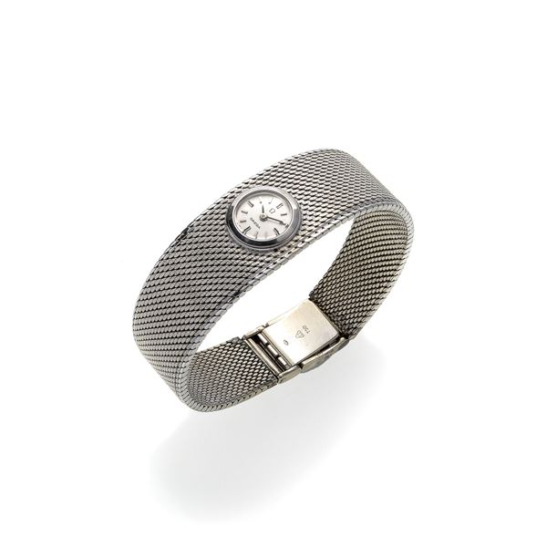 OMEGA - Bracciale orologio da signora in oro bianco