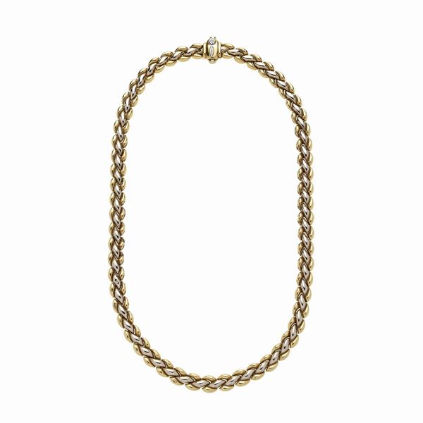CHIMENTO - Yellow gold link necklace