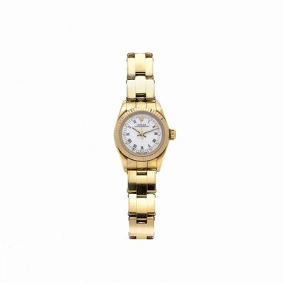Orologio da Polso per Signora Rolex Date Just Ref. 67198 in Oro Giallo