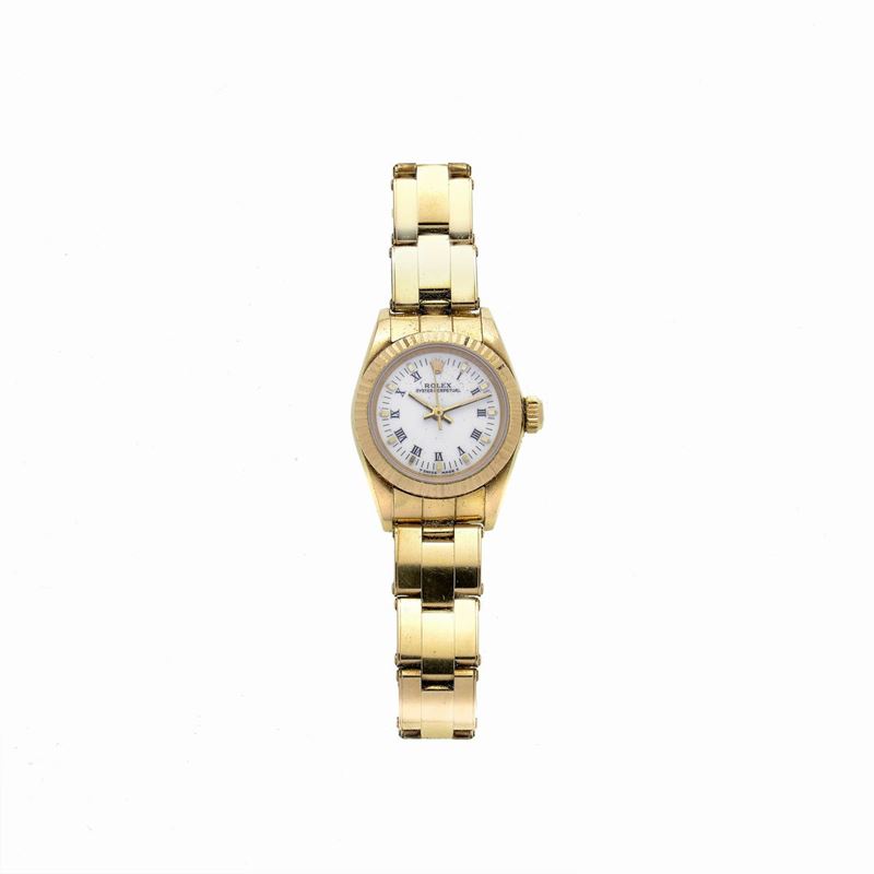 Orologio da Polso per Signora Rolex Date Just Ref. 67198 in Oro Giallo