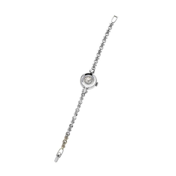 OMEGA - Orologio da signora in oro bianco e diamanti