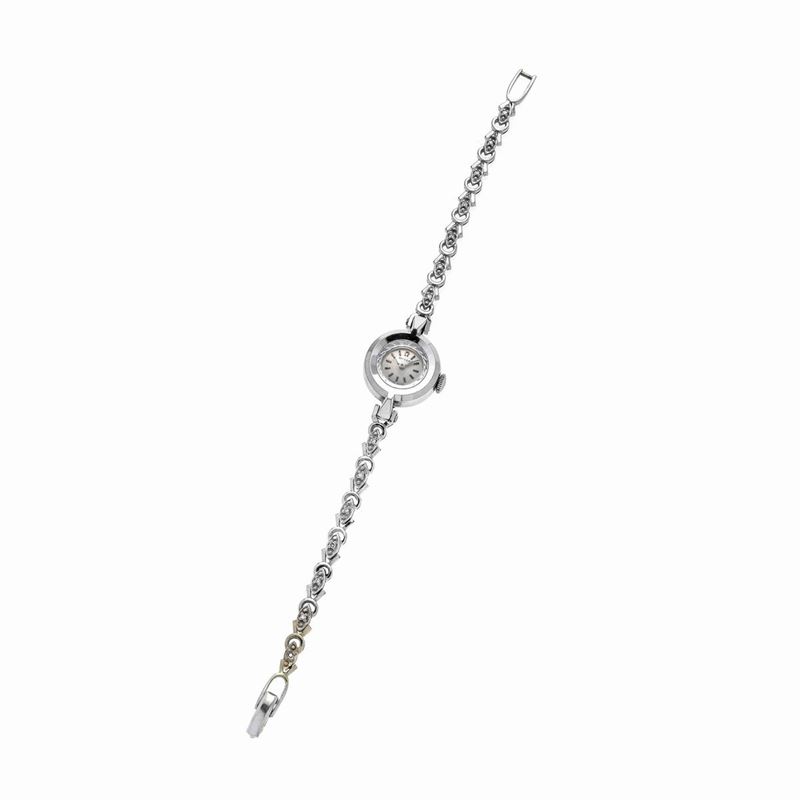 Omega - Orologio da Signora in Oro Bianco e Diamanti