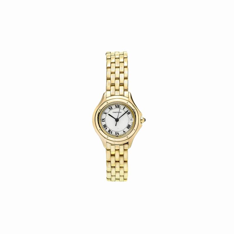 Cartier - Orologio da Polso da Signora in Oro Giallo Cougar