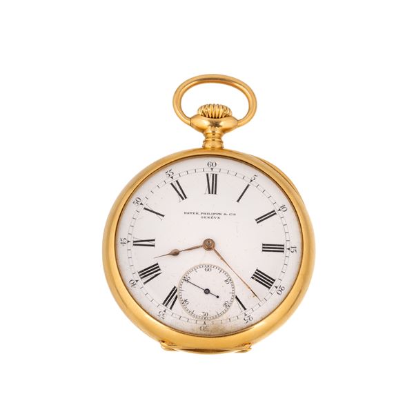 PATEK PHILIPPE &amp; CO : Orologio  da tasca in oro giallo 18 kt Gondolo  (Inizio del XX secolo)  - Asta Asta di  Gioielli Antichi, Moderni e Orologi da Polso - Curio - Casa d'aste in Firenze