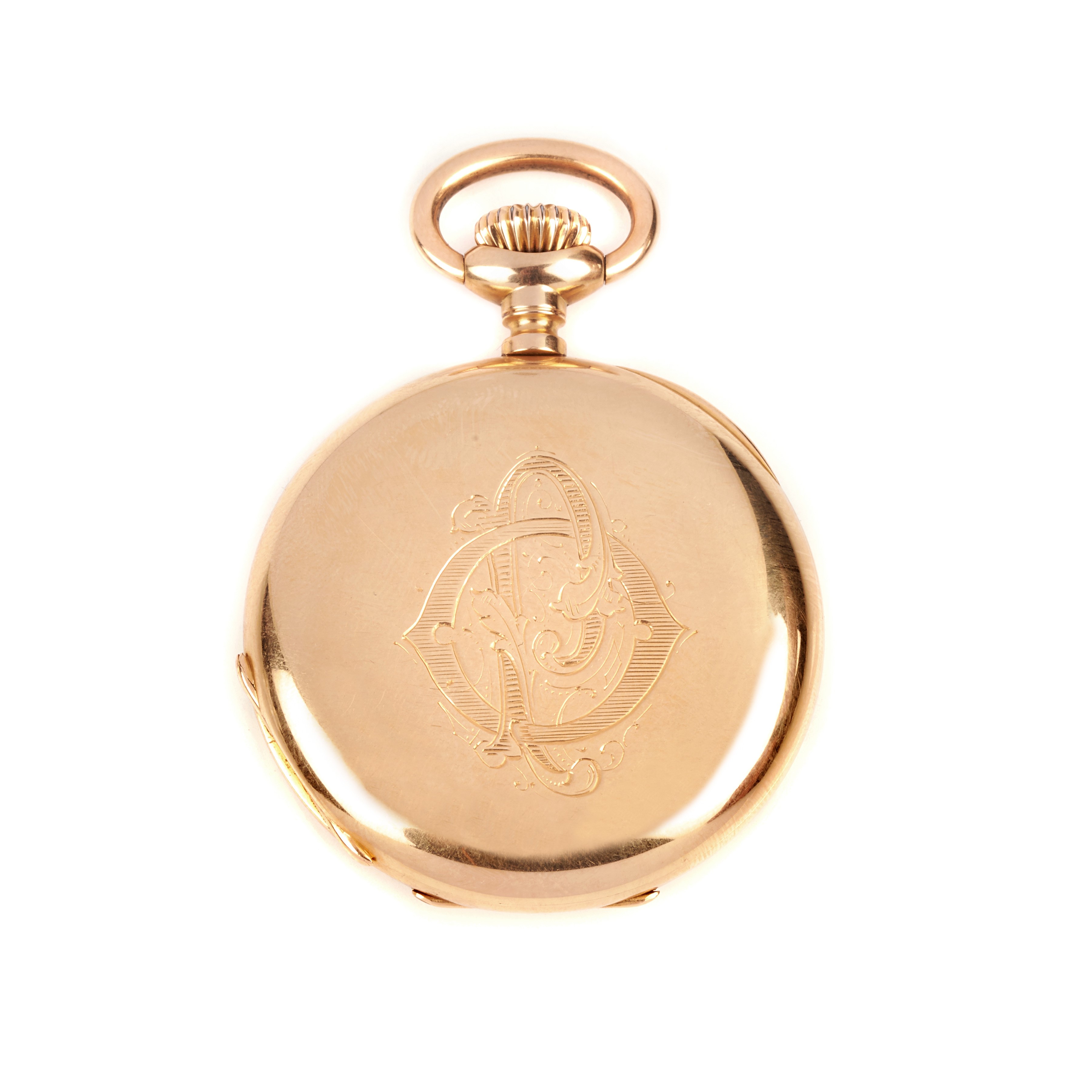 Orologio da tasca Occhio di Bue in oro giallo 18 kt