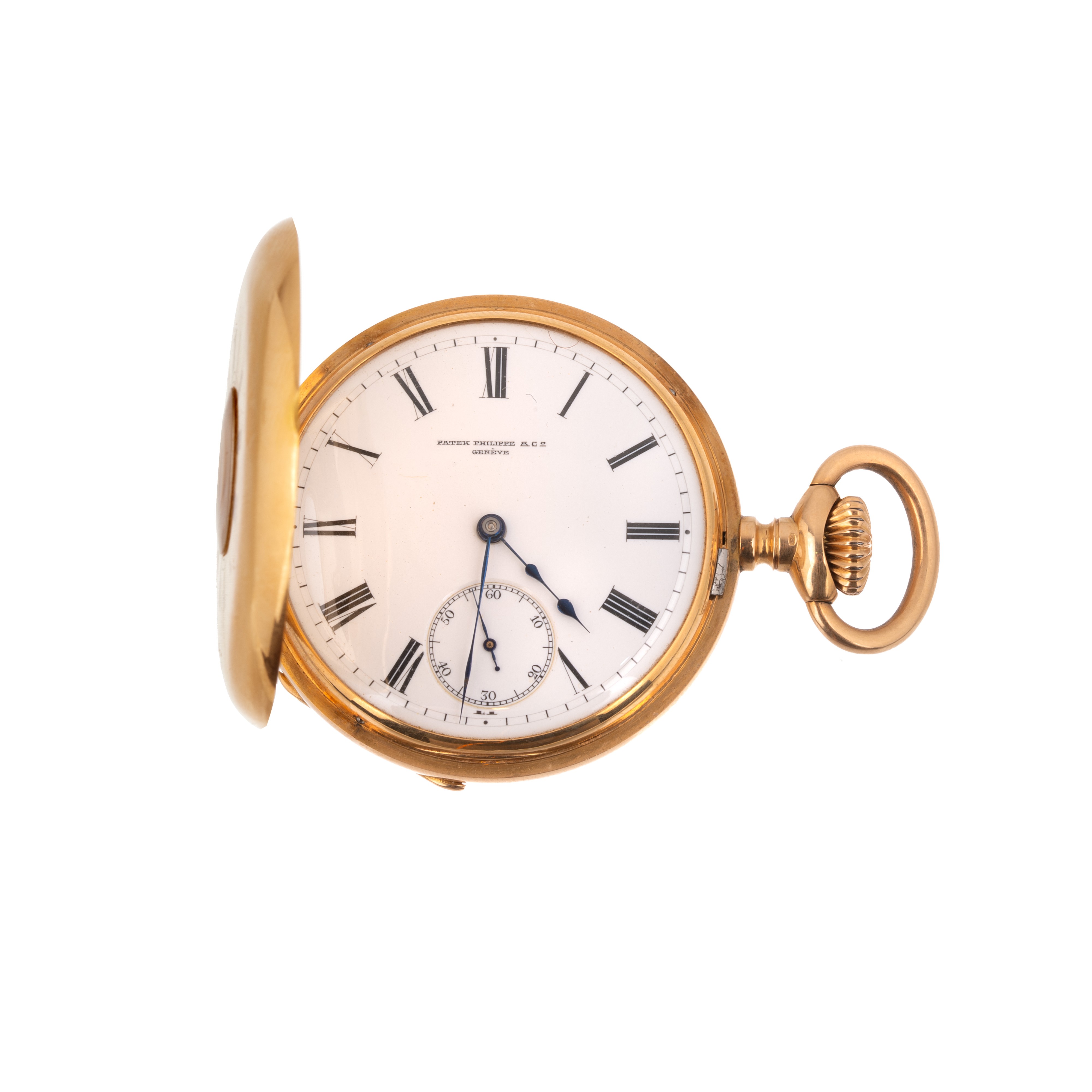 Orologio da tasca Occhio di Bue in oro giallo 18 kt