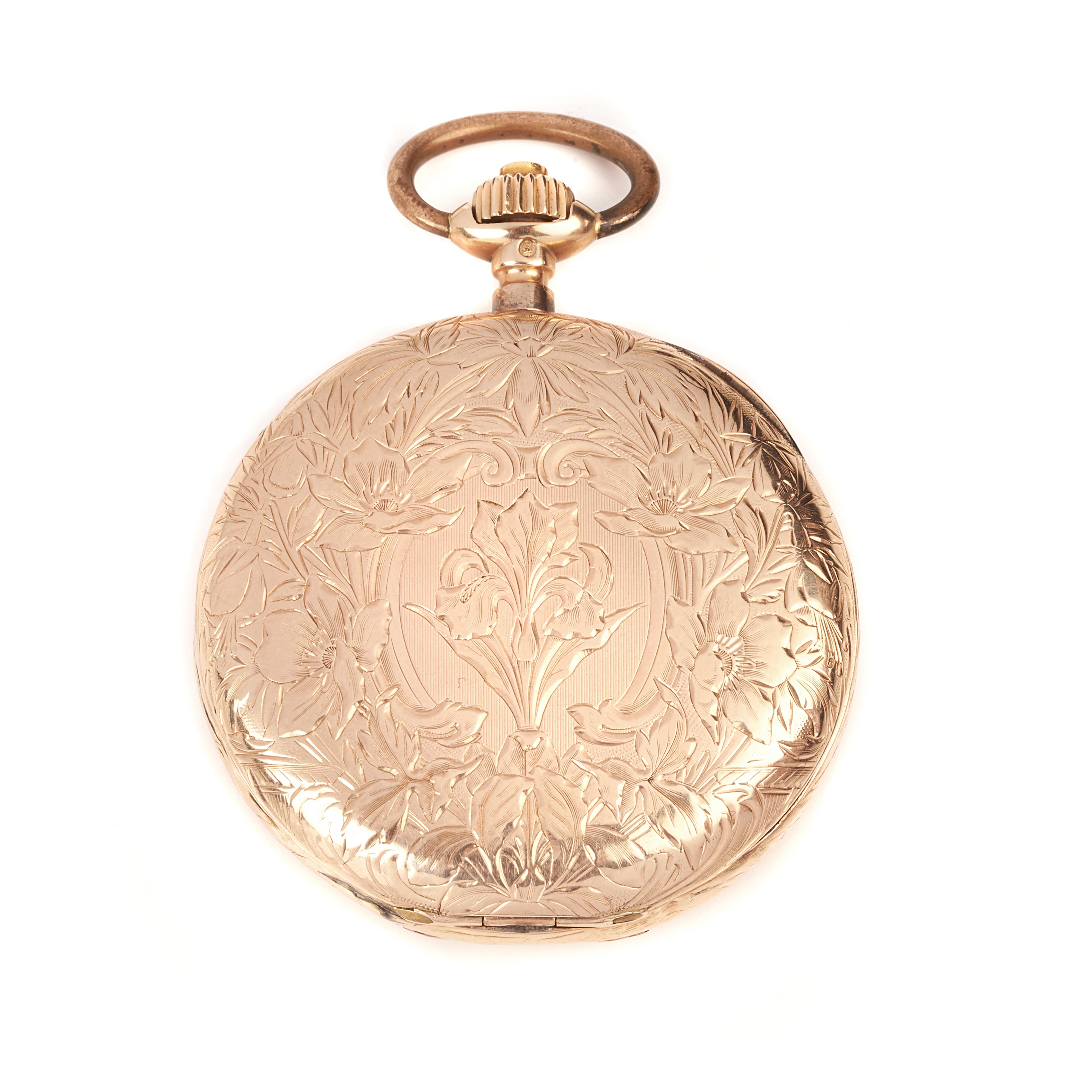 Orologio da tasca in oro rosa 14 kt