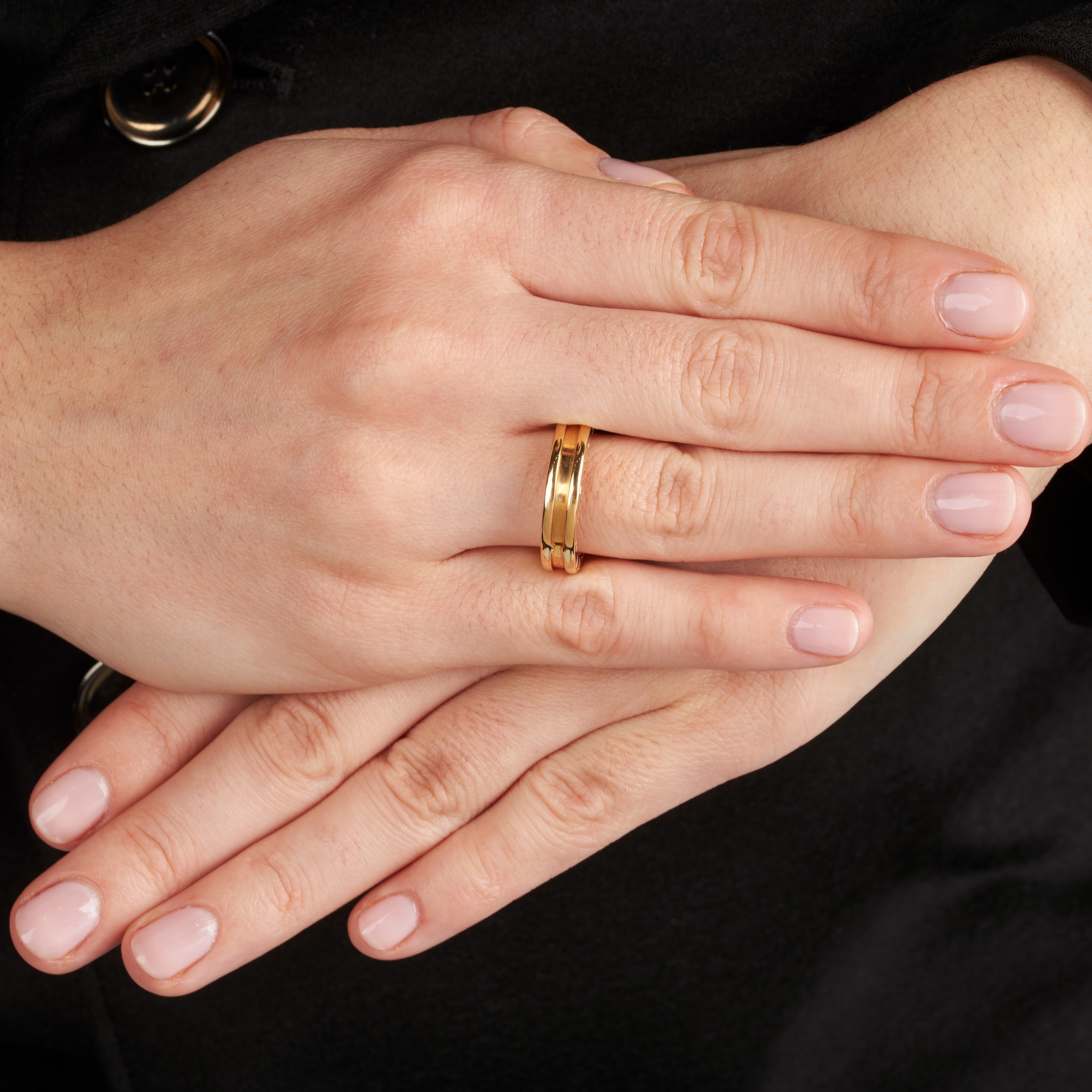 BULGARI Fede in oro giallo 18 kt BO1