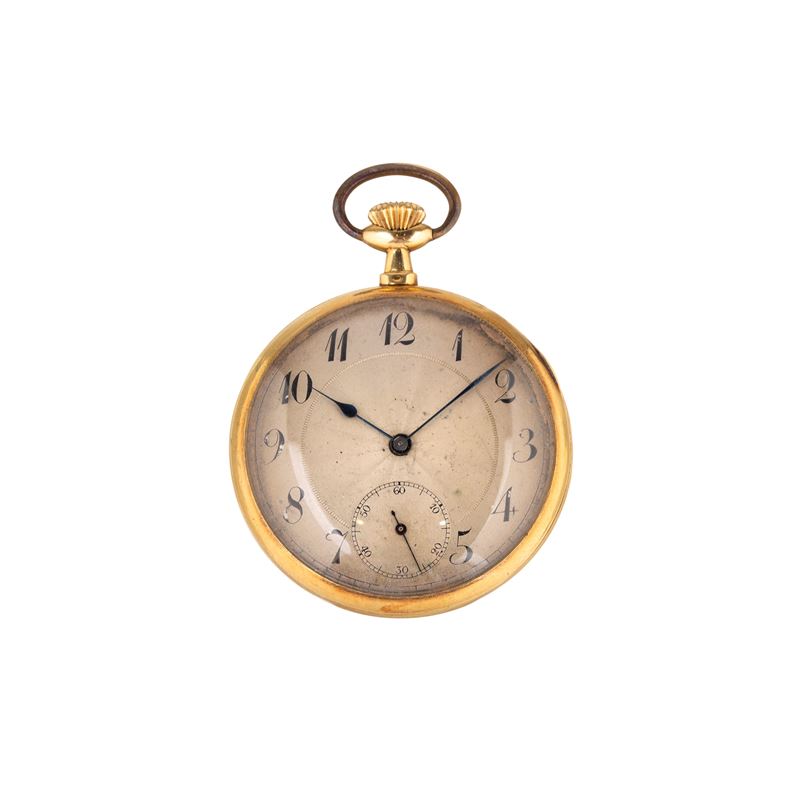 Orologio da tasca in oro giallo 18 kt