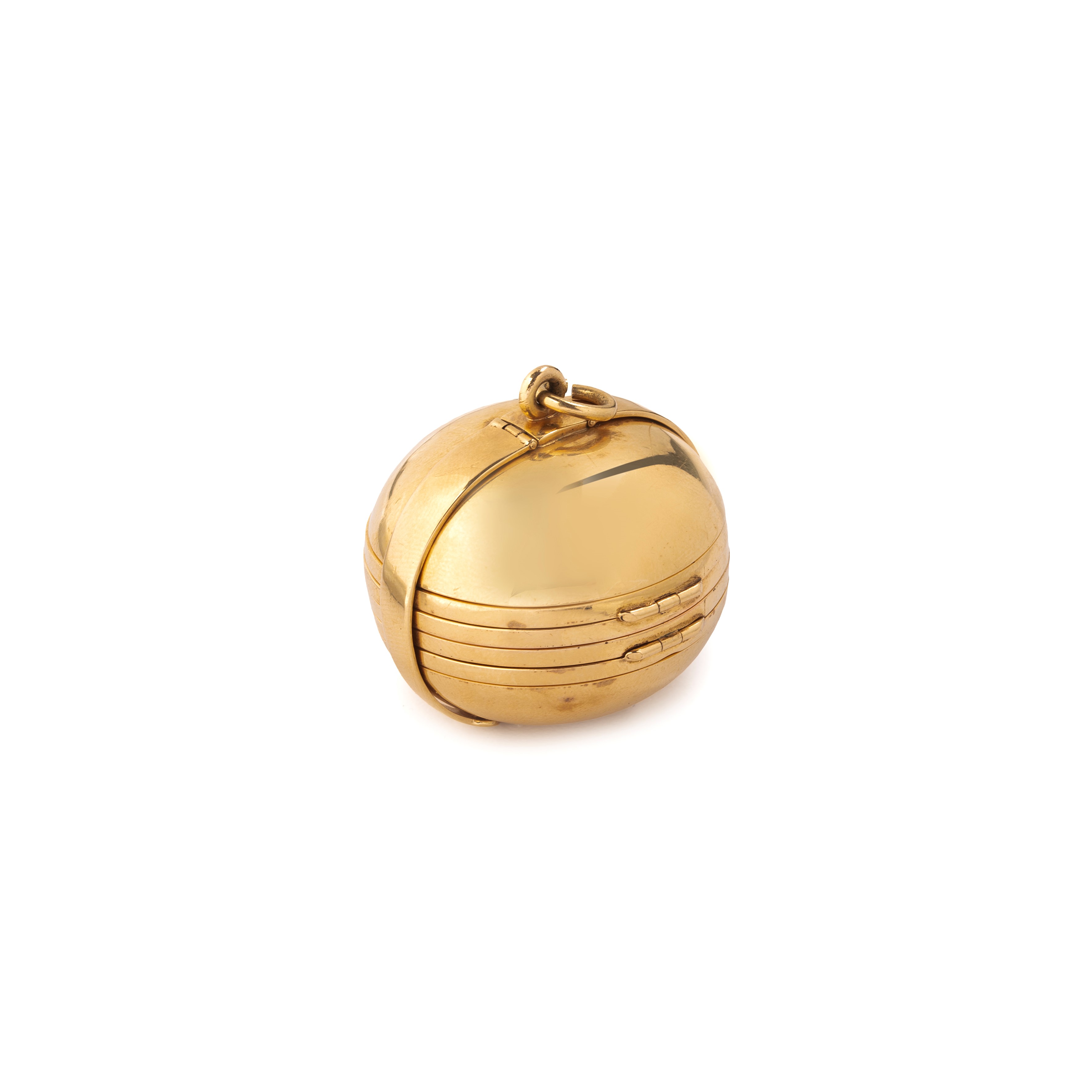 Boule Pendente portaritratti in oro 12 kt