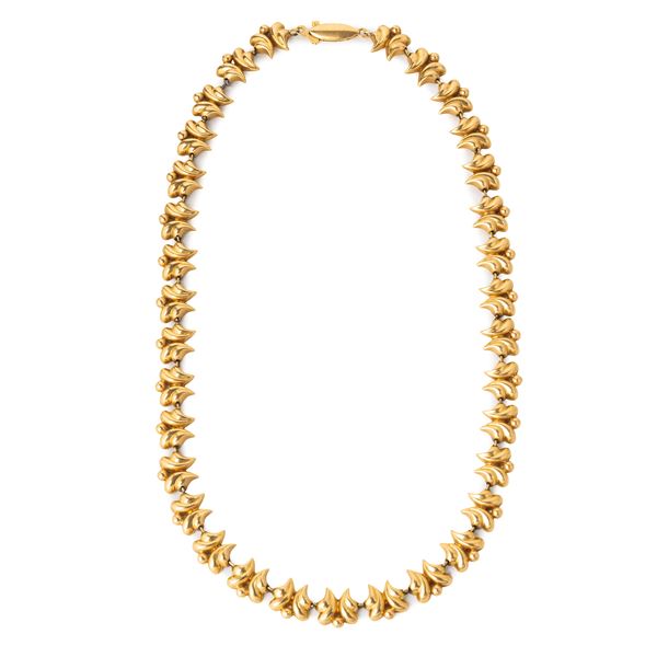 Girocollo in oro giallo 18 kt