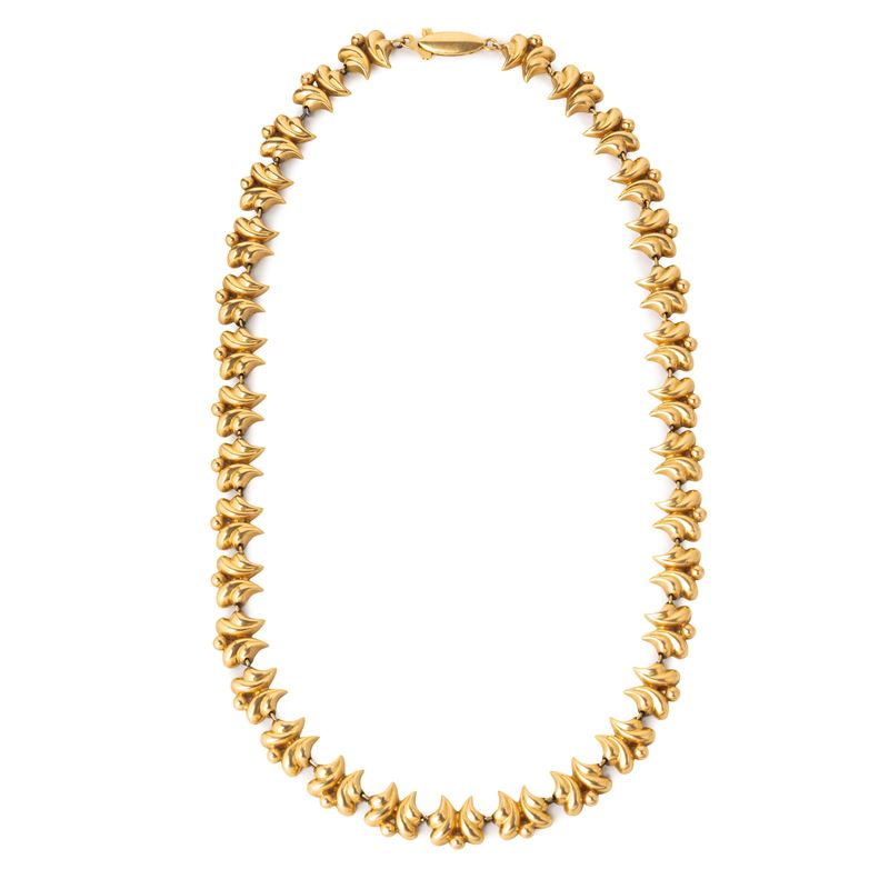 Girocollo in oro giallo 18 kt
