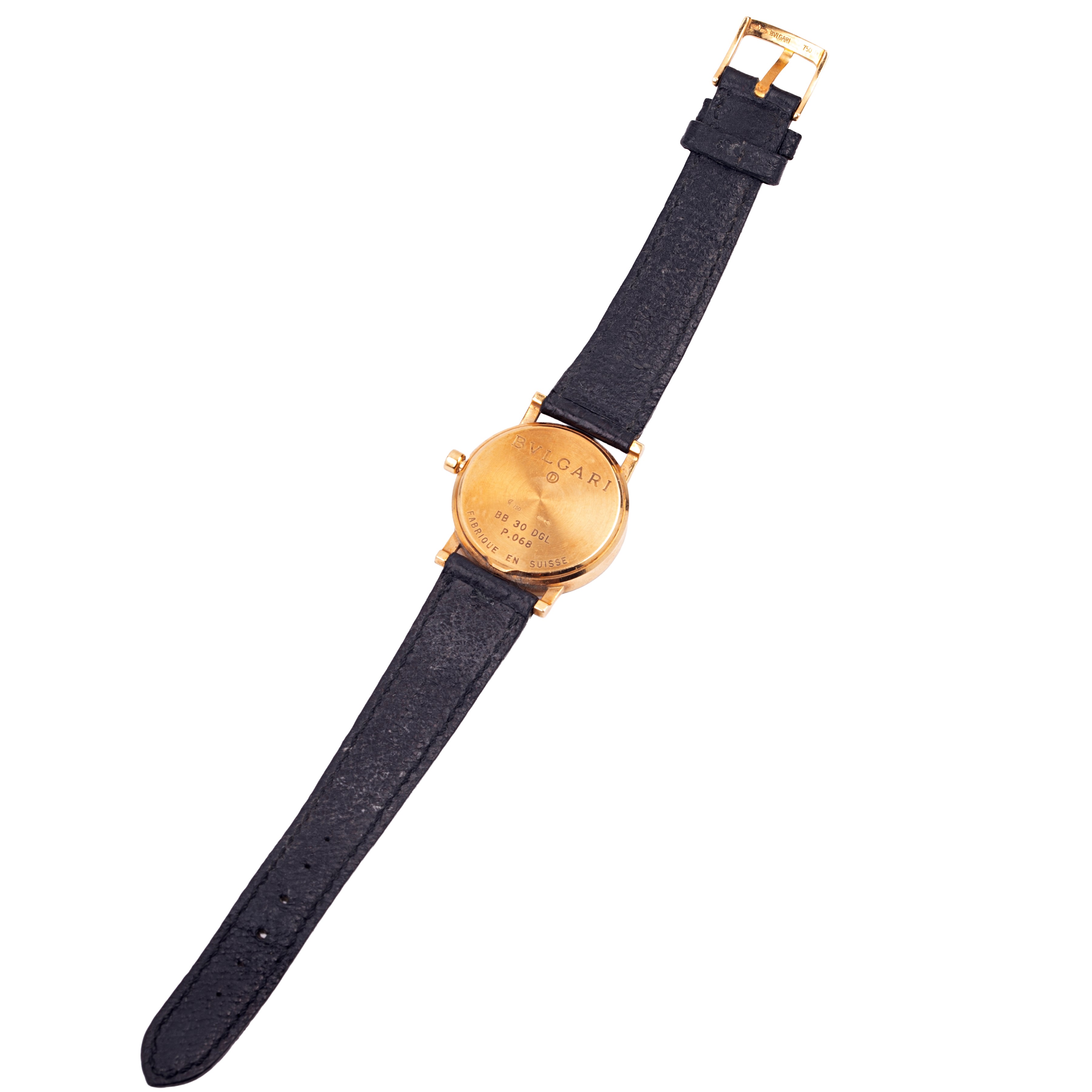 Orologio da polso in oro giallo 18 kt e diamanti