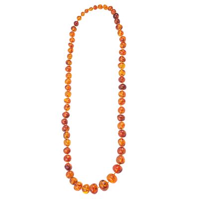 Lunga Collana in Ambra