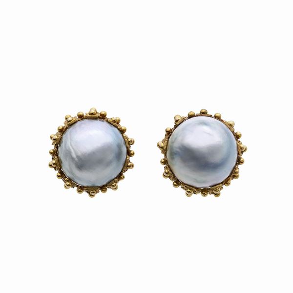 Pair of clip-on earrings  - Auction Gioielli del Novecento - Curio - Casa d'aste in Firenze