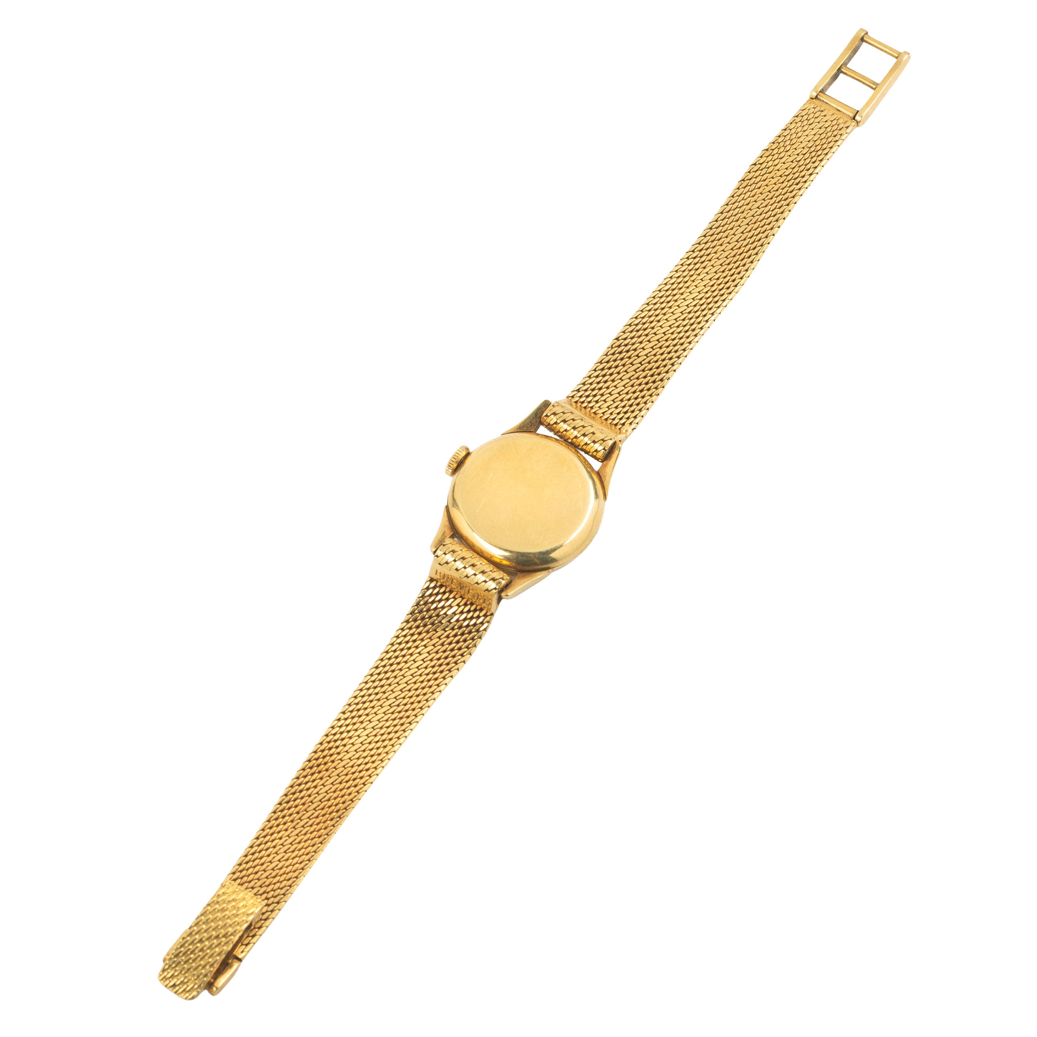 Omega - Orologio da signora in oro giallo 18 kt con movimento a carica manuale