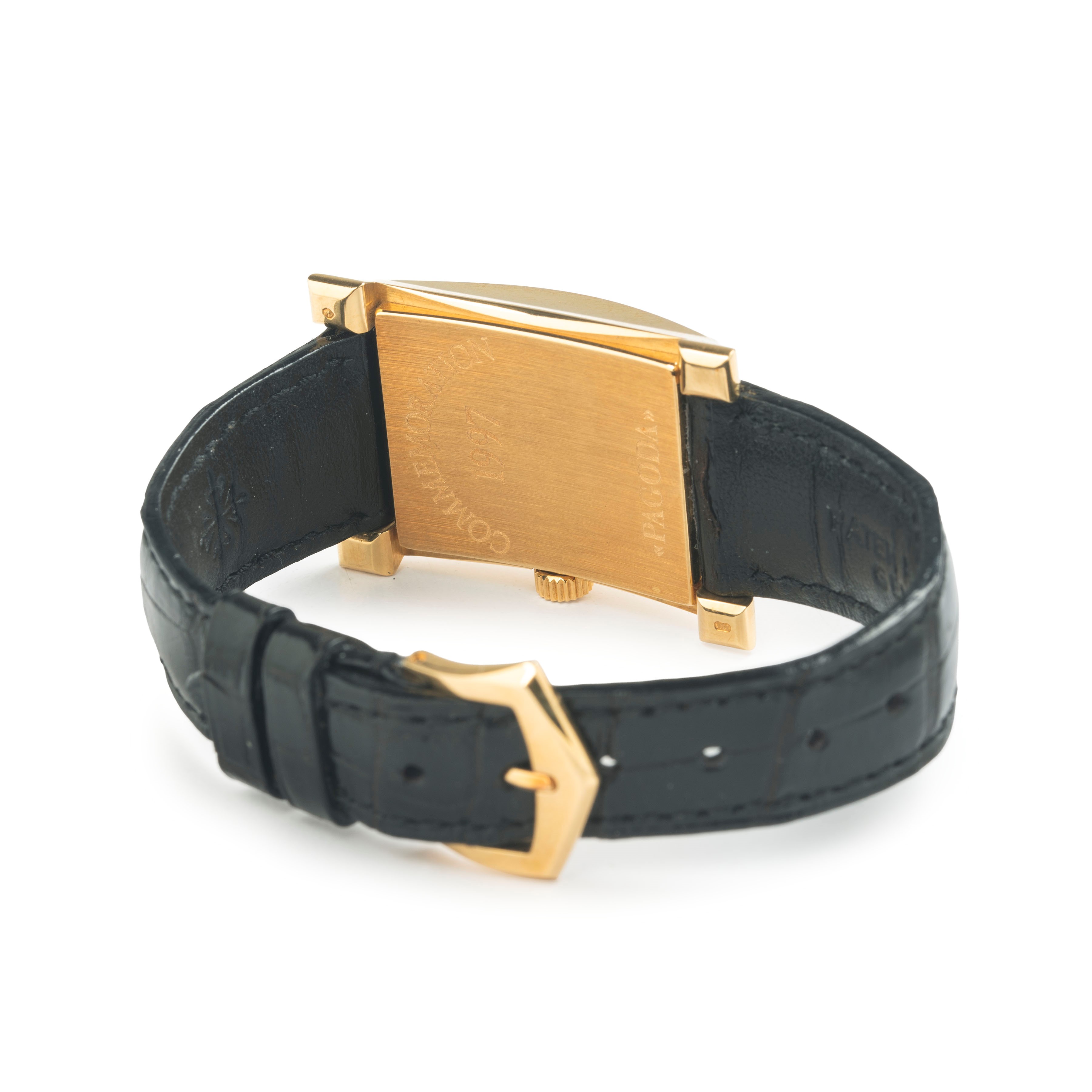 Patek Philippe - Orologio da polso Pagoda Ref. 5500J-001 in oro giallo 18 kt (1997)