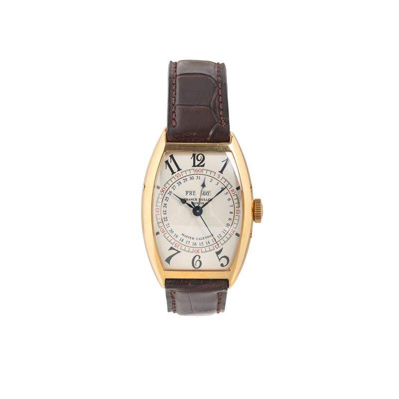 Franck Muller - Orologio da polso Master Calendar Ref. 5850 MC in oro giallo 18 kt