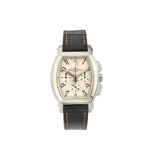 VACHERON &amp; CONSTANTIN - VACHERON & CONSTANTIN Royal Eagle Chronograph wristwatch Ref. 49145/000A in steel
