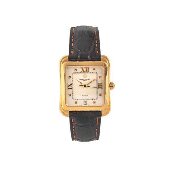 VACHERON &amp; CONSTANTIN - VACHERON & CONSTANTIN Les Historiques Toledo wristwatch 42100/000J/8711 in 18 kt yellow gold
