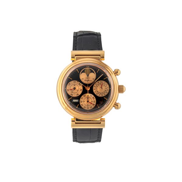 IWC - IWC Da Vinci Perpetual Calendar 3750 wristwatch in 18 kt rose gold