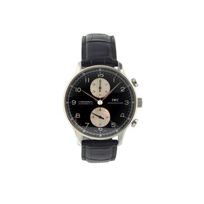 Orologio da polso Portuguese Chrono in acciaio, ref. 371404 (2004)