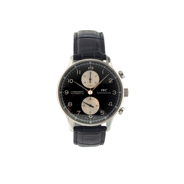 IWC - IWC Portuguese Chrono wristwatch IWC Ref. 371404 in steel