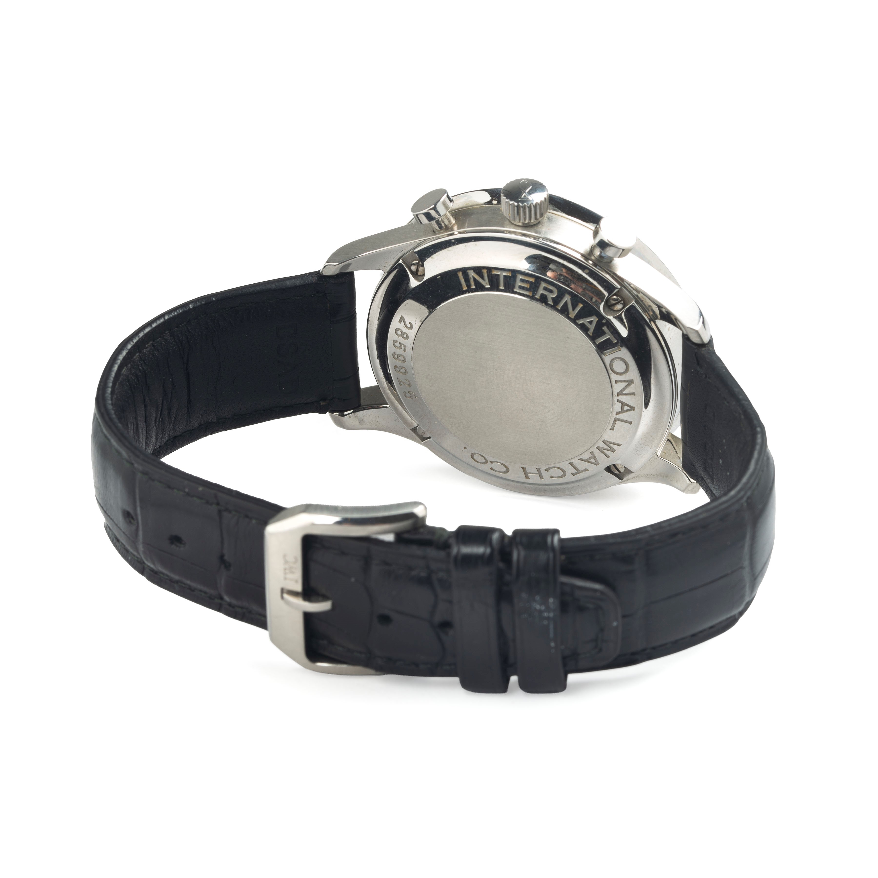 Iwc - Orologio da polso Portuguese Chrono in acciaio, ref. 371404 (2004)