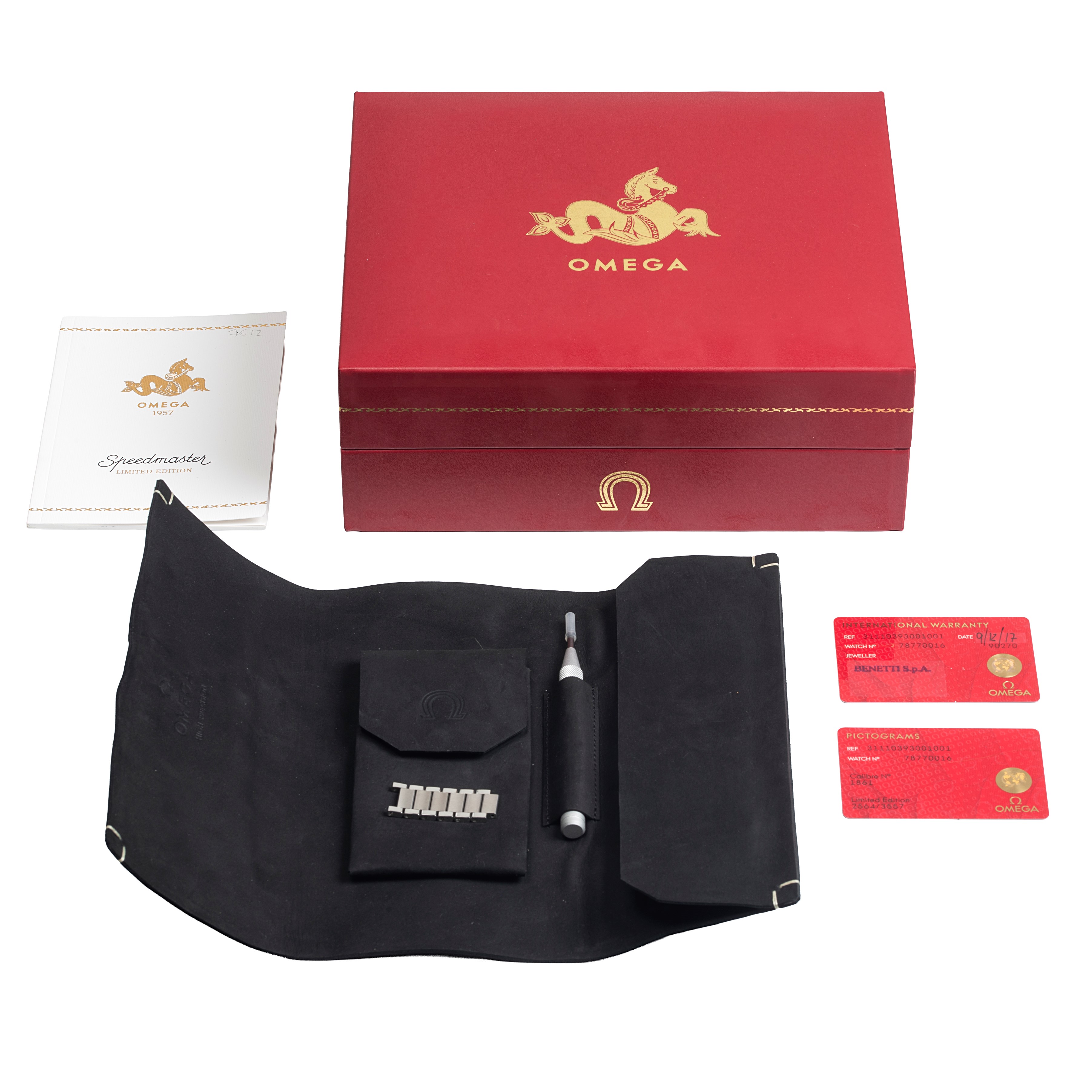 Omega - Speedmaster Ref. 311.10.39.30.01.001, orologio da polso in acciaio