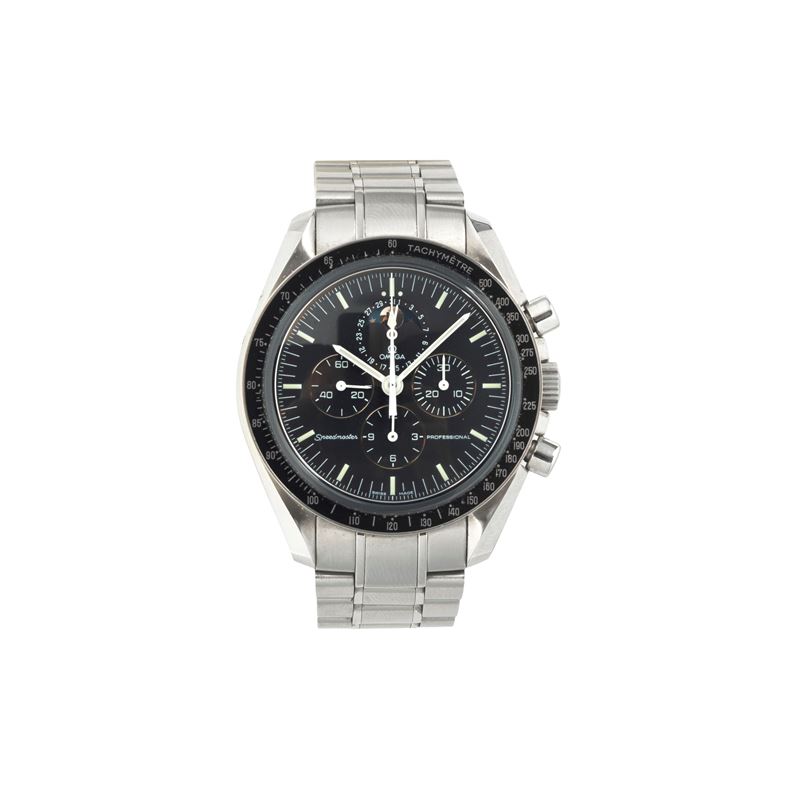 Omega - Orologio da polso Speedmaster Professional Moonphase Ref. 3576.50.00 in acciaio