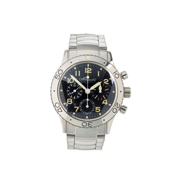 BREGUET - BREGUET Type XX Aeronaval Ref. 3800 wristwatch in steel