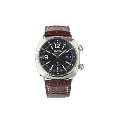 Radiomir GMT Alarm PAM 00098, orologio da polso in acciaio