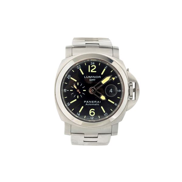 PANERAI - PANERAI Luminor GMT PAM 00297 wristwatch in steel