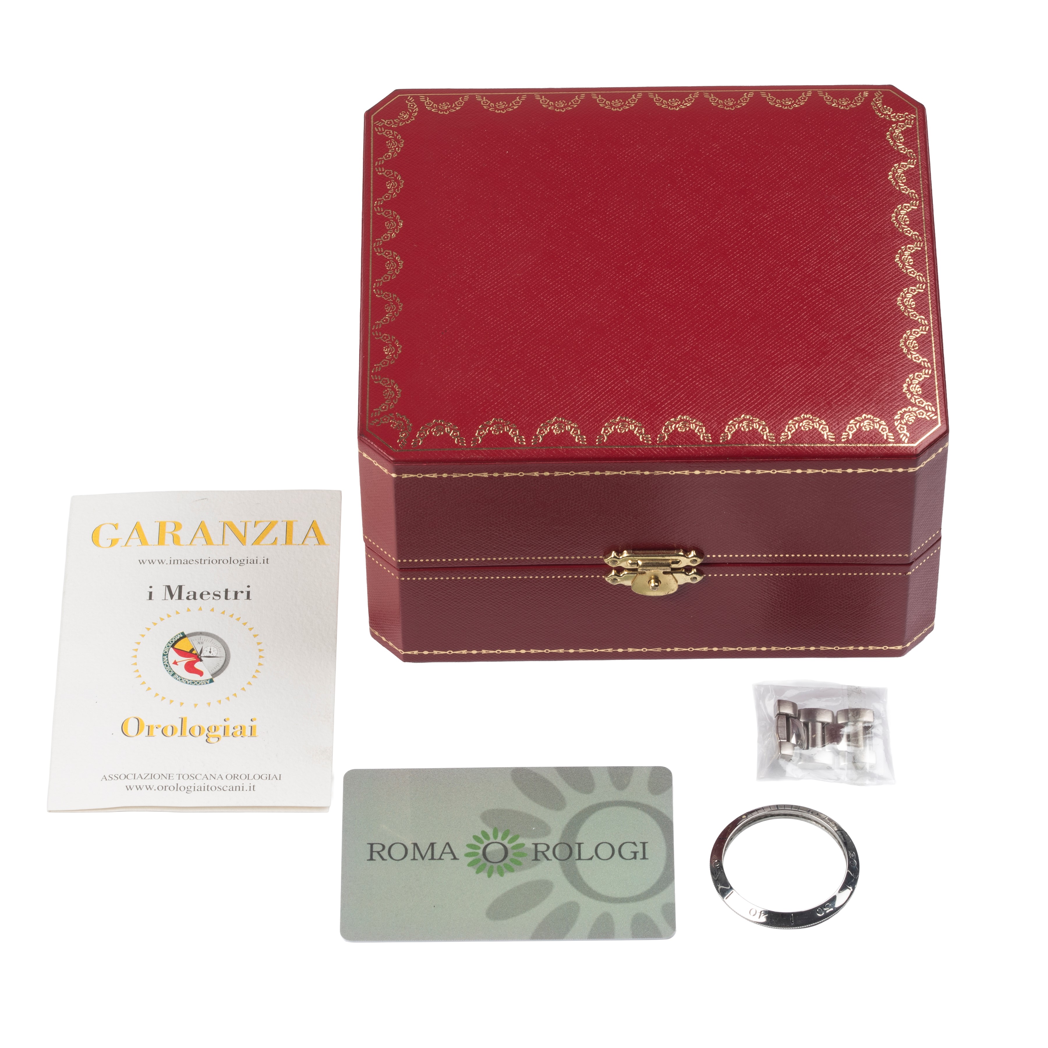 Cartier - Orologio da polso Pasha Power Reserve GMT Ref. 2388 in acciaio