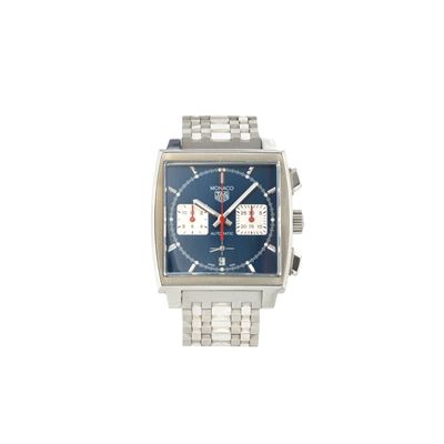 Orologio da polso Monaco Calibre Heuer 02 - CBL 2111.BA0644 in acciaio