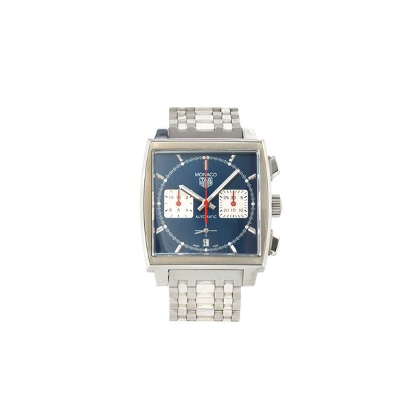 TAG HEUER - TAG HEUER Monaco Caliber Heuer 02 wristwatch - CBL 2111. BA0644 in steel