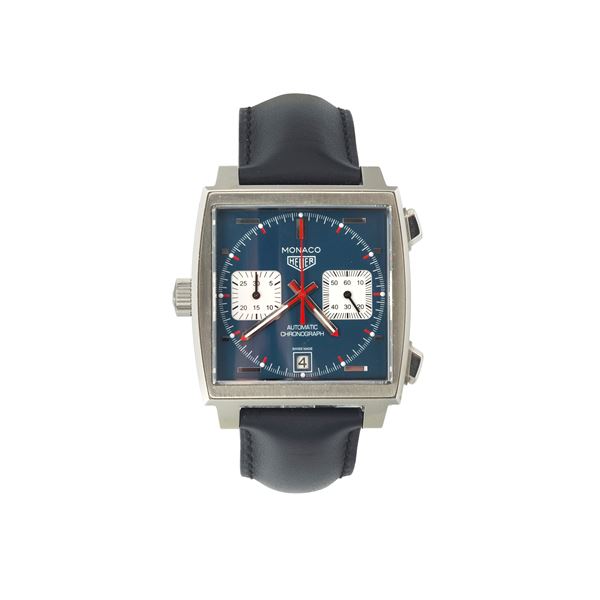 HEUER - HEUER Monaco Caliber 11 (S.M.Q.) wristwatch - CAW211P. FC6356 in steel