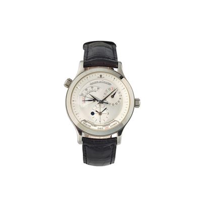 Jaeger-LeCoultre, Orologio da polso Master Geographique Ref. 142.8.92 in acciaio