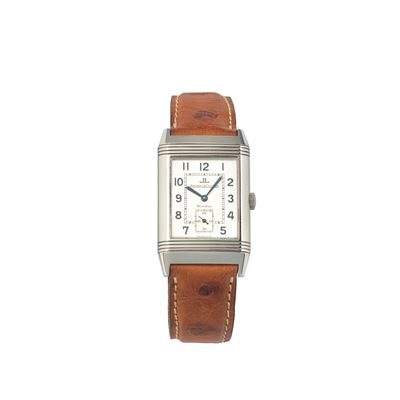 Jaeger-LeCoultre, Reverso Grande Taille Ref. 270.8.62, orologio da polso in acciaio