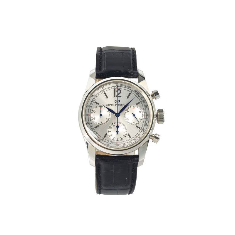 Girard Perregaux - Girard-Perregaux, Orologio da polso «30 anni in fiat chrono», acciaio