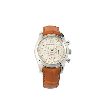 GIRARD-PERREGAUX, Orologio da polso Retour en Vol Chrono Ref. 4958 in acciaio