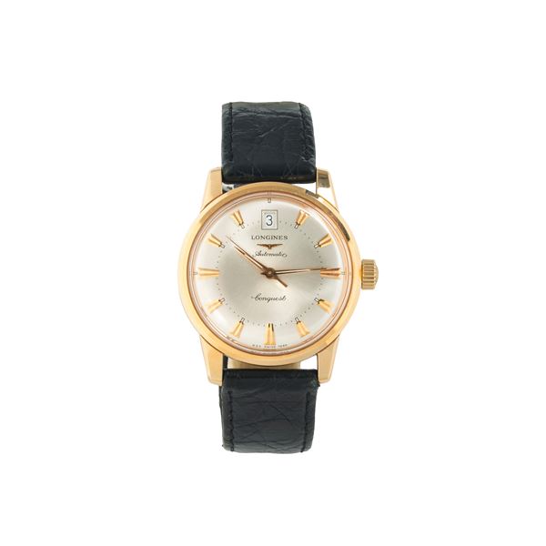 LONGINES - LONGINES Conquest Heritage Automatic Ref. L1.611.6 wristwatch in yellow gold