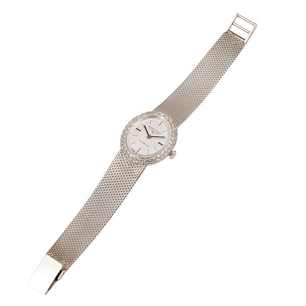 LONGINES - LONGINES Lady's watch in 18 kt white gold and diamonds