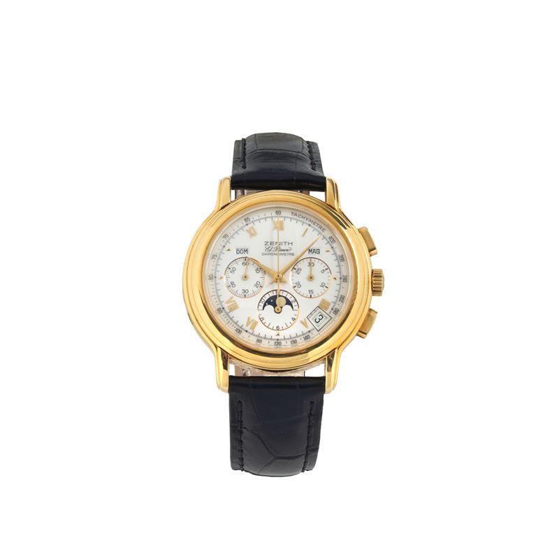 Zenith - El Primero Chronomaster Ref. 30.0240.410 in oro giallo 18 kt
