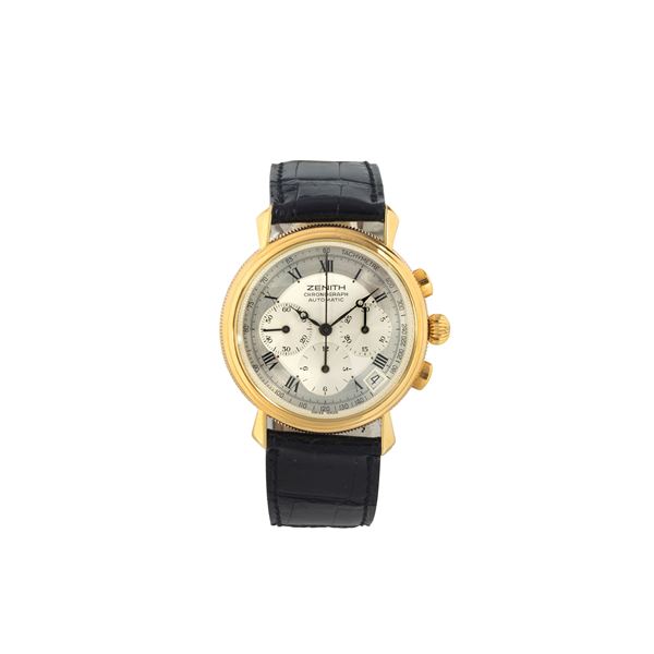 ZENITH - ZENITH Chronograph wristwatch Ref. 06.0274.400 in 18 kt yellow gold