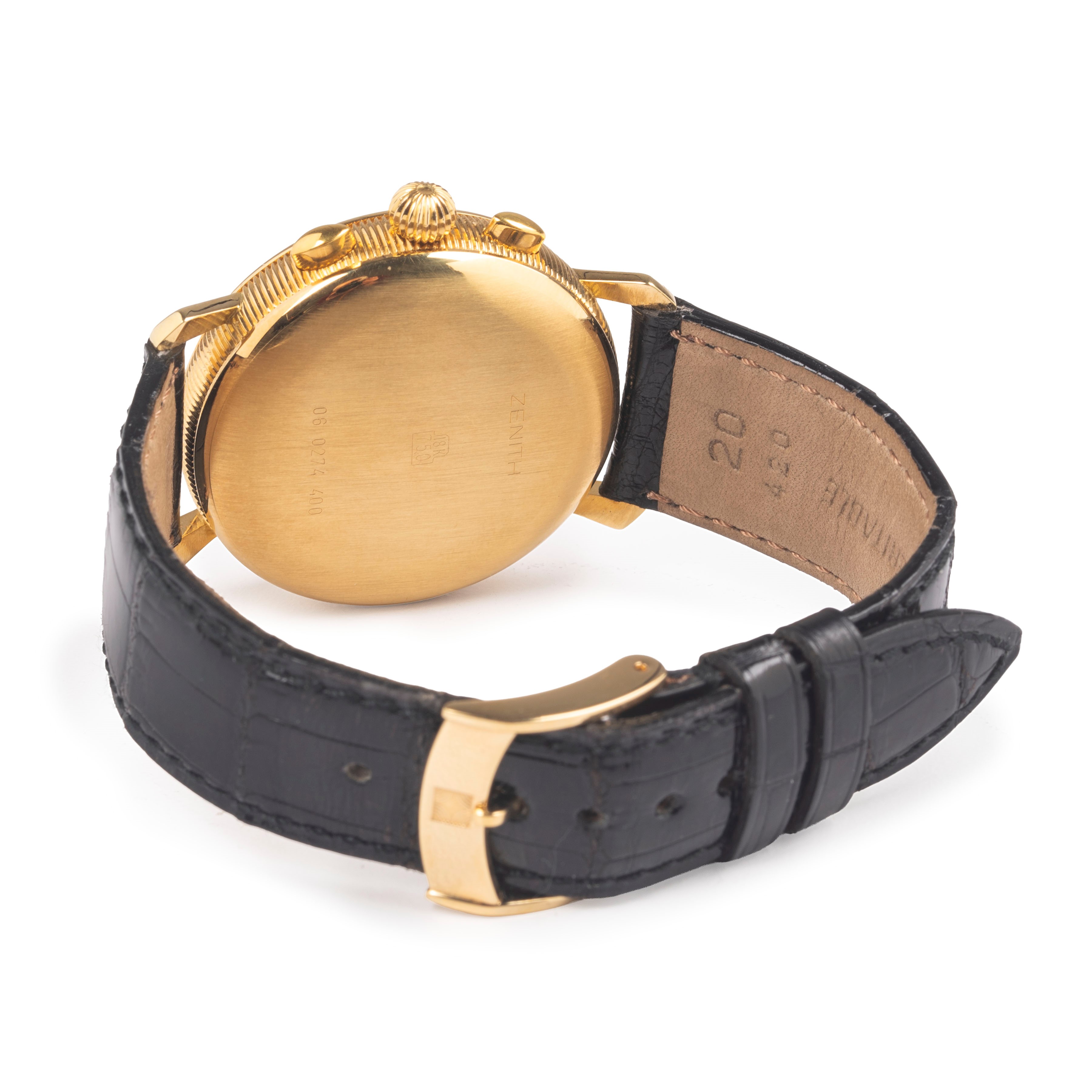 Zenith - Orologio da polso Chronograph Ref. 06.0274.400 in oro giallo 18 kt