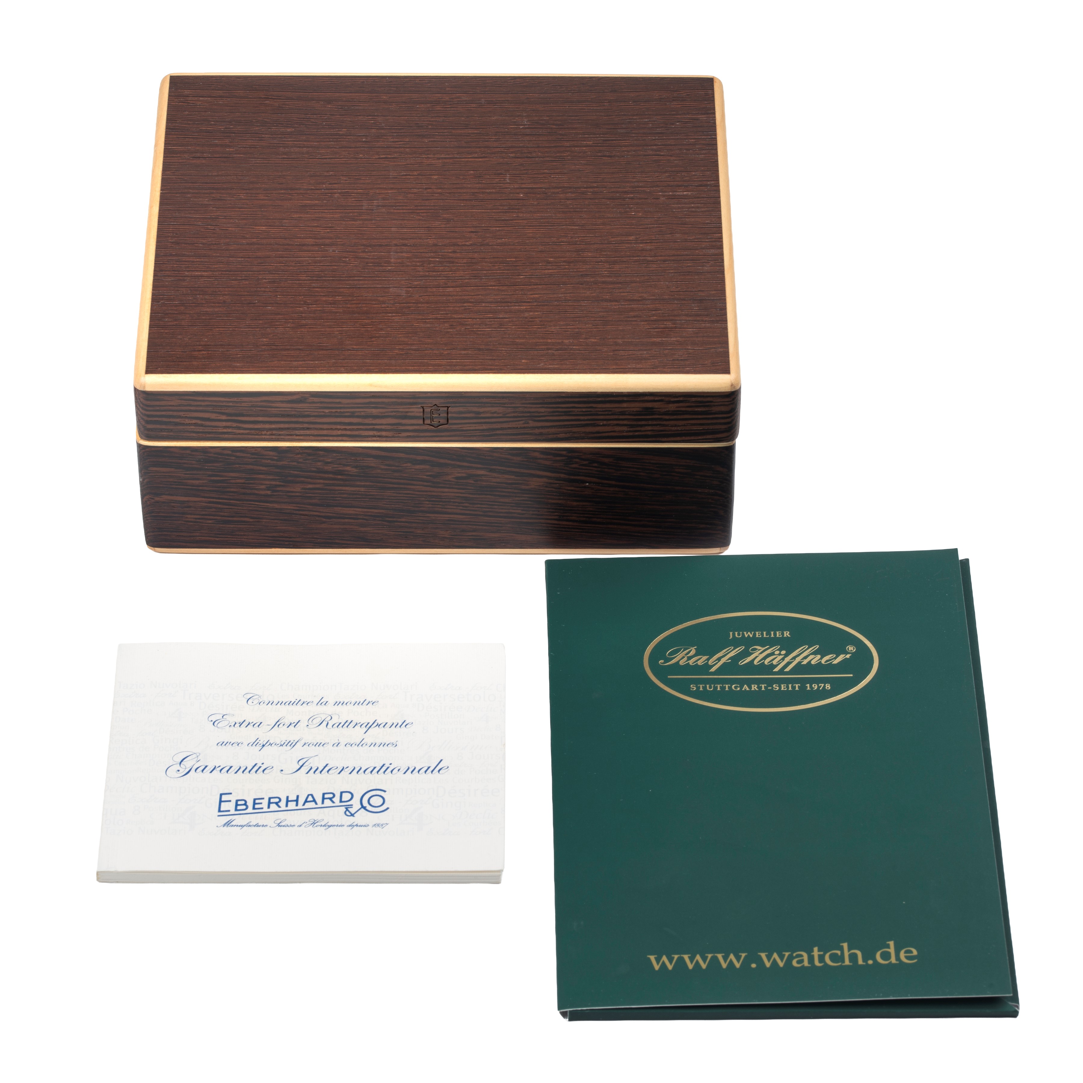 Eberhard & Co - Orologio da polso Extra Fort Chrono Rattrappante Ref. 30063 in oro rosa 18 kt