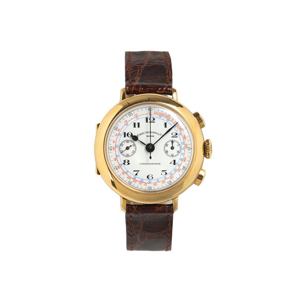 EBERHARD &amp; CO - EBERHARD & CO Replica Chrono wristwatch Ref. 31009.2.52 in 18 kt yellow gold