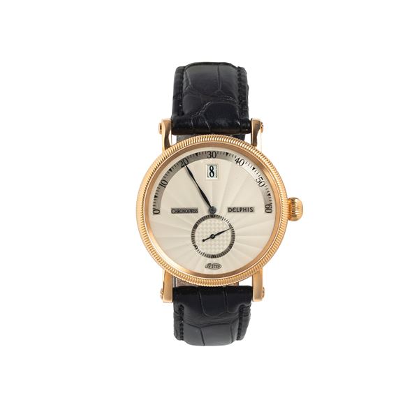 CRONOSWISS - CRONOSWISS Delphis wristwatch Ref. CH1421R in 18 kt yellow gold