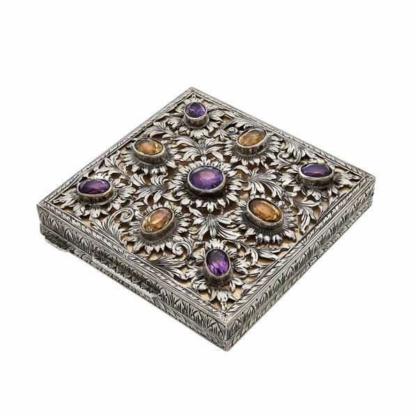 Scatola portacipria  - Auction Jewels and wacth - Curio - Casa d'aste in Firenze